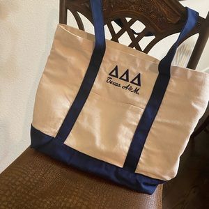 Texas A&M Tri Delta Tote Bag